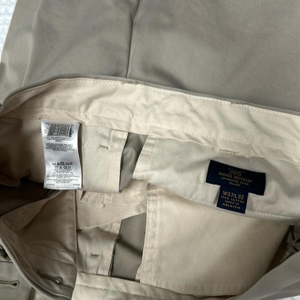 Brooks Brothers Chino pant cuffed